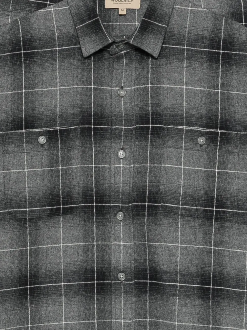 Woolrich Geruit overhemd Grijs