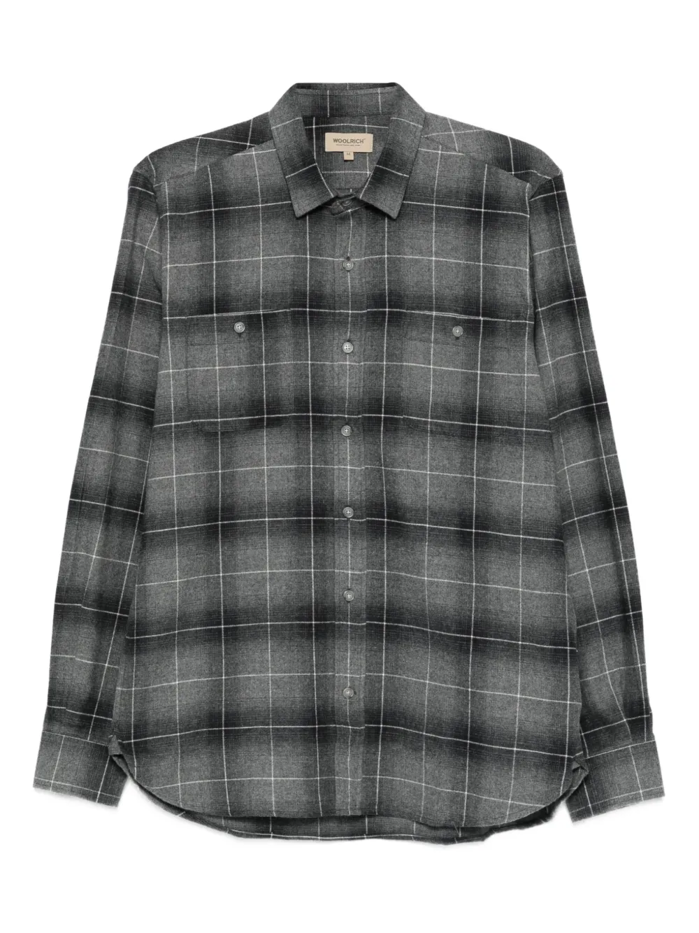 Woolrich camisa con cuadros estampados | gris | Image 1