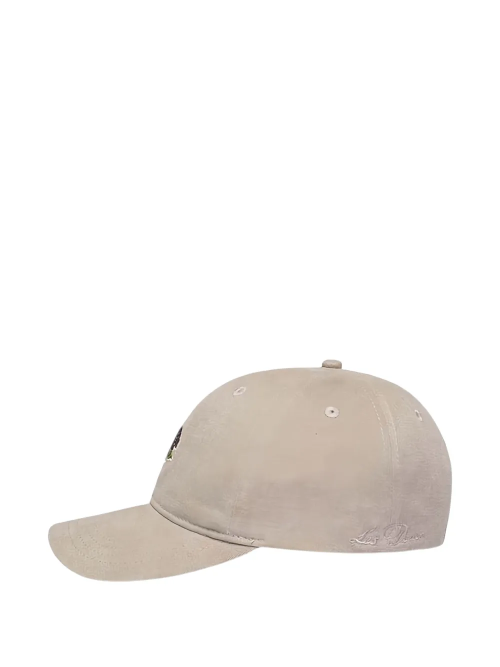 Les Deux Felipe Dad Embroidered Hat In Brown