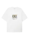 Les Deux cassette-print T-shirt - White