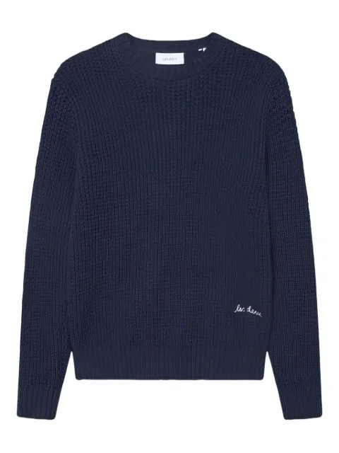 Les Deux Alvin waffle-knit jumper