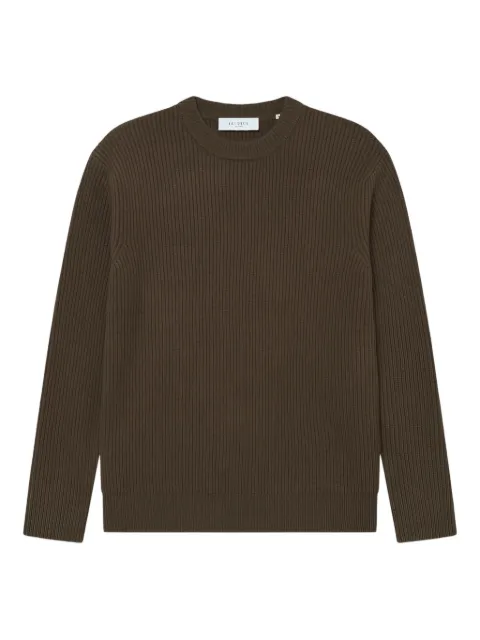 Les Deux ribbed crew-neck jumper