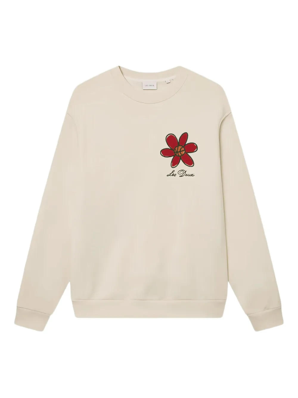 Les Deux Flower Basket sweatshirt | White | Image 1