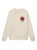 Les Deux Flower Basket sweatshirt - White