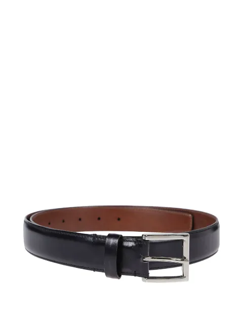 Reptile's House leather square-buckle belt
