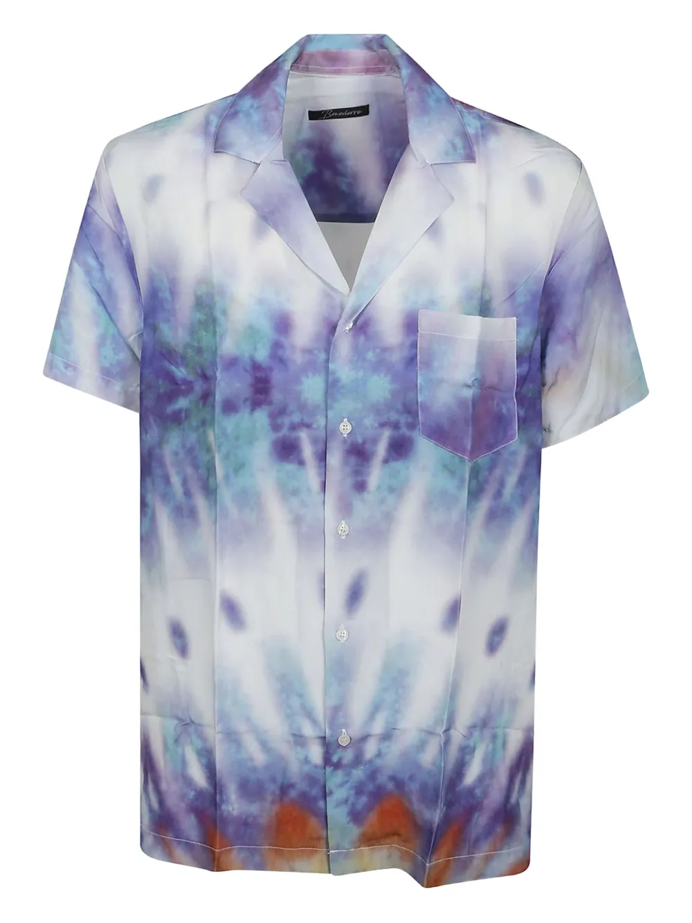BENEVIERRE tie-dye shirt | Blue | Image 1