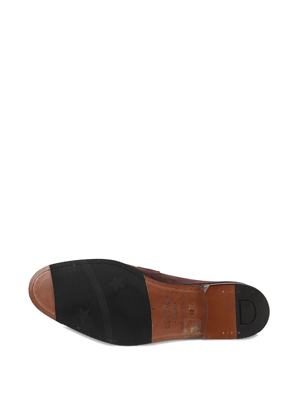 Doucal's fringed buckle-fastening loafers Brown