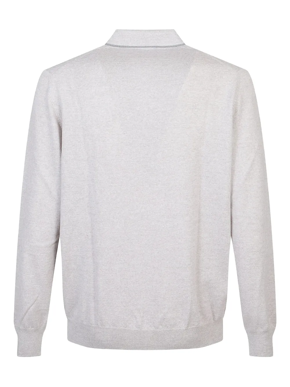 Fay zip-front polo shirt - Grijs