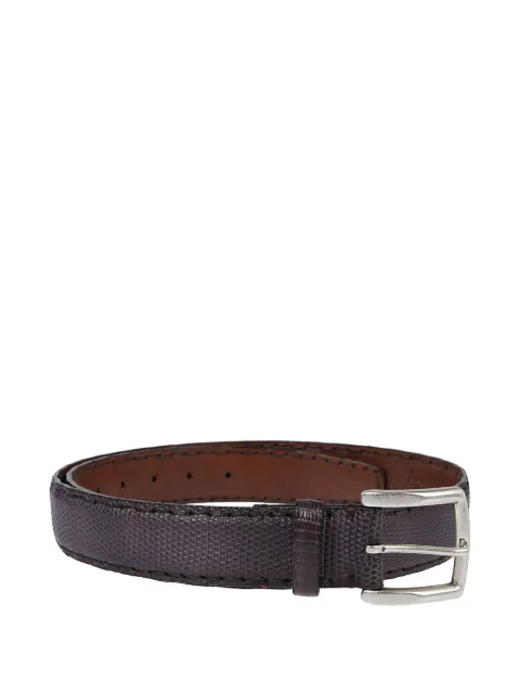 Reptile's House embossed leather belt