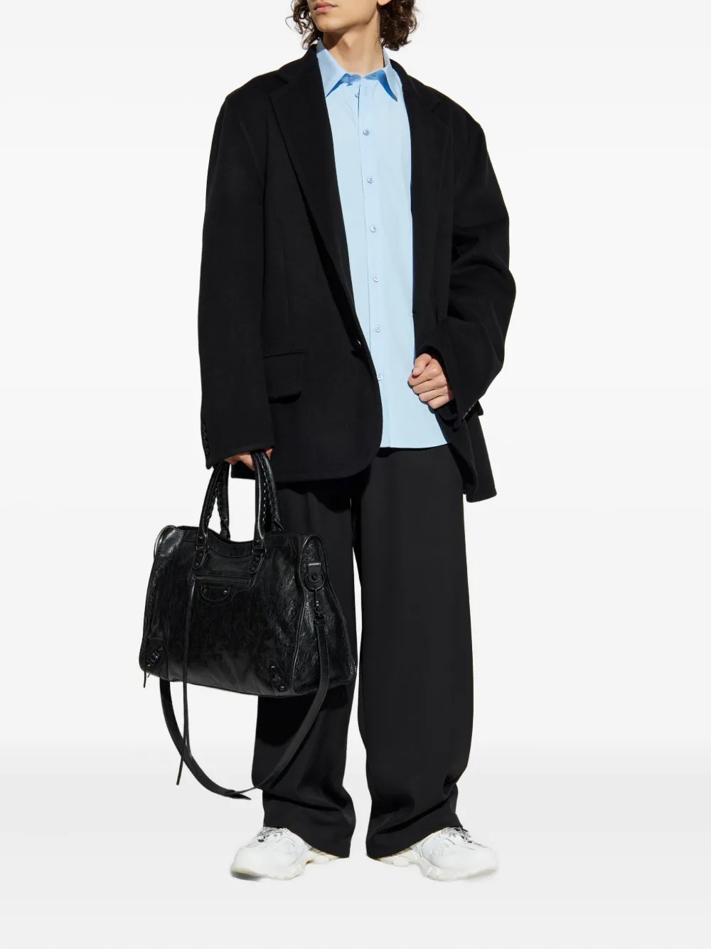 Balenciaga Overhemd Blauw
