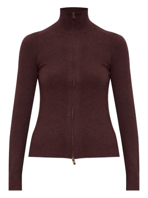 ISABEL MARANT Cecile high-neck zip-front cardigan