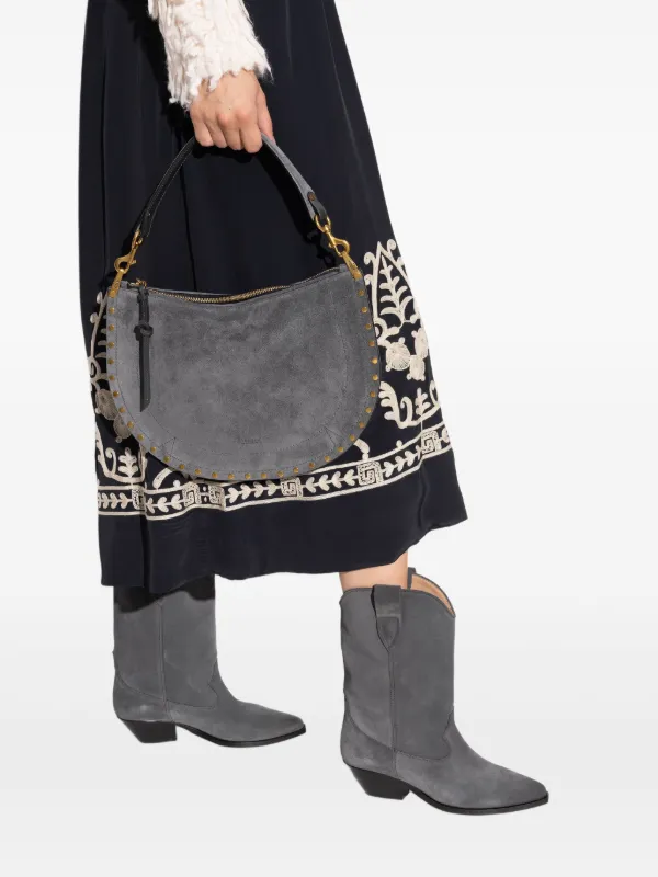 ISABEL MARANT スタッズ ショルダーバッグ | グレー | FARFETCH JP