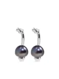 LOEWE pearl-drop earrings - Silver