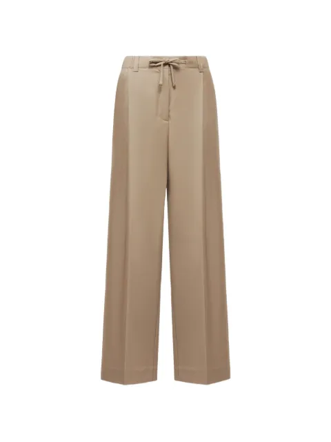 Moncler wool gabardine tailored trousers