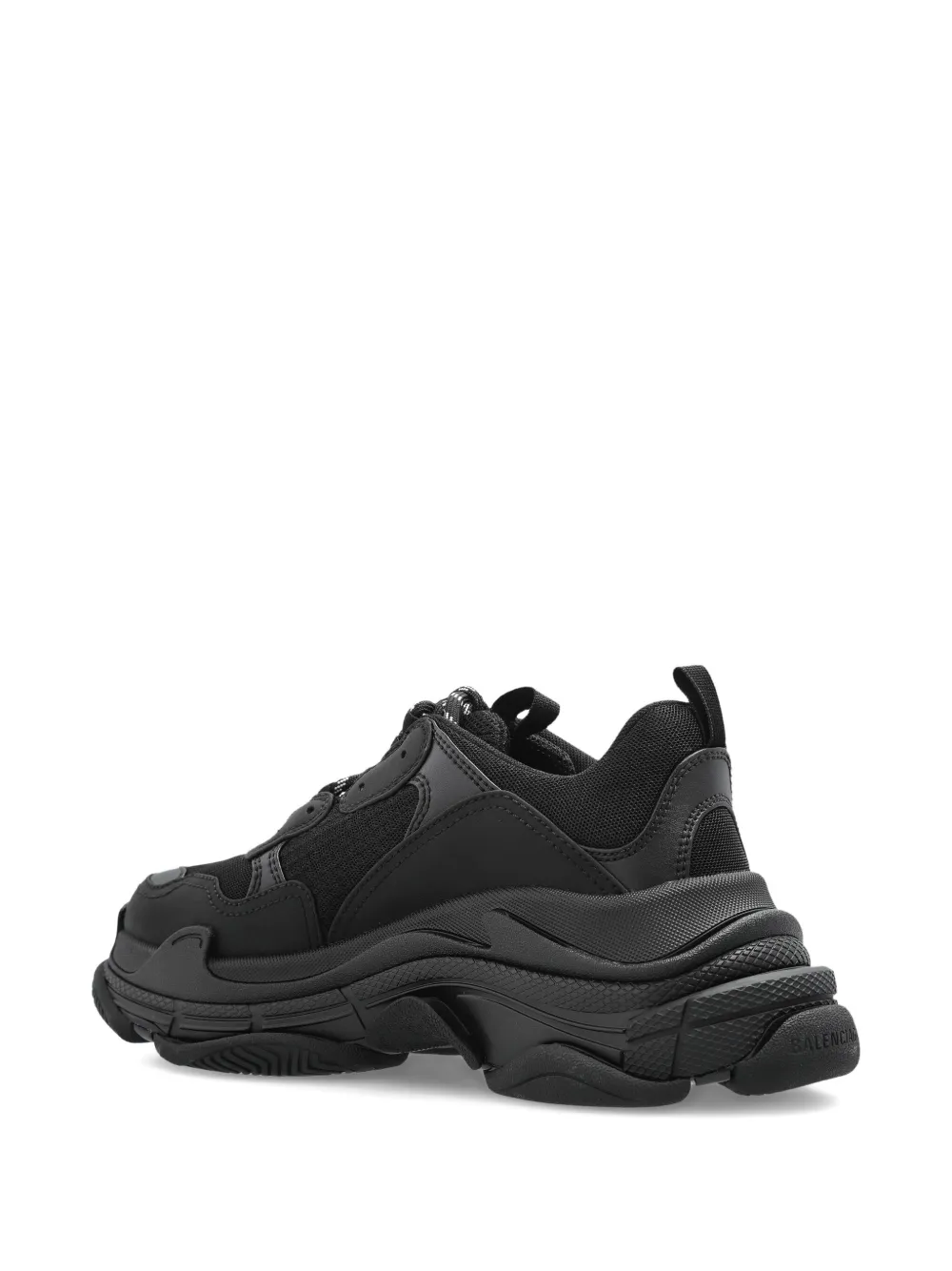 Balenciaga Triple S sneakers met banddetail Zwart