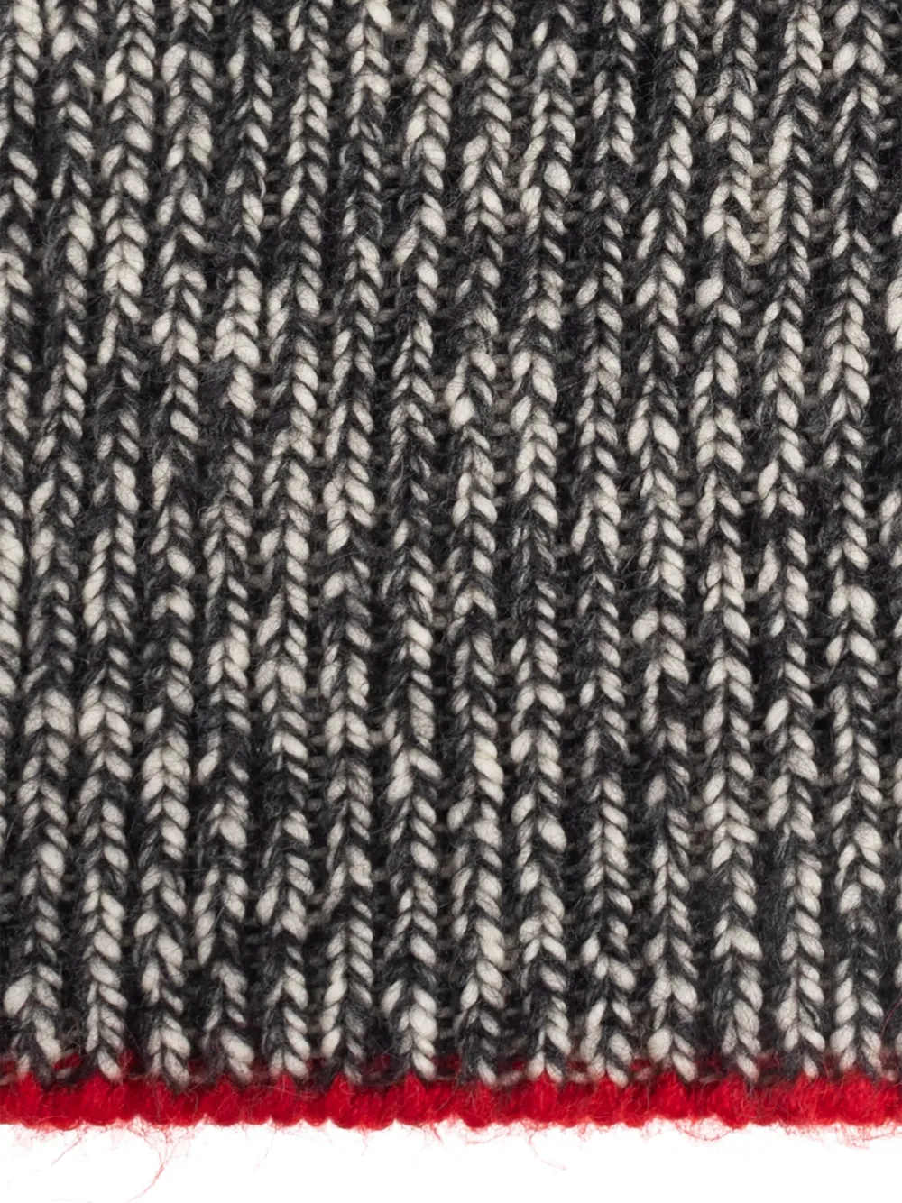 ISABEL MARANT Sjaal met contrasterende afwerking Grijs