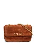 Celine Pre-Owned 2023 quilted chain shoulder bag - Brown