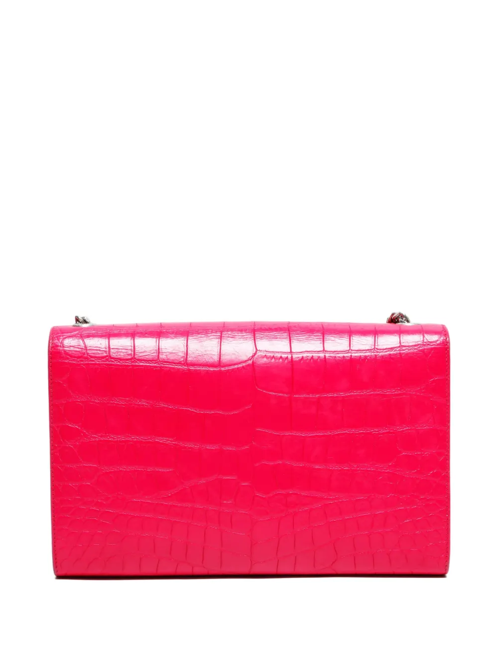 Saint Laurent Pre-Owned 2016s crocodile-embossed tassel shoulder bag | Image 2