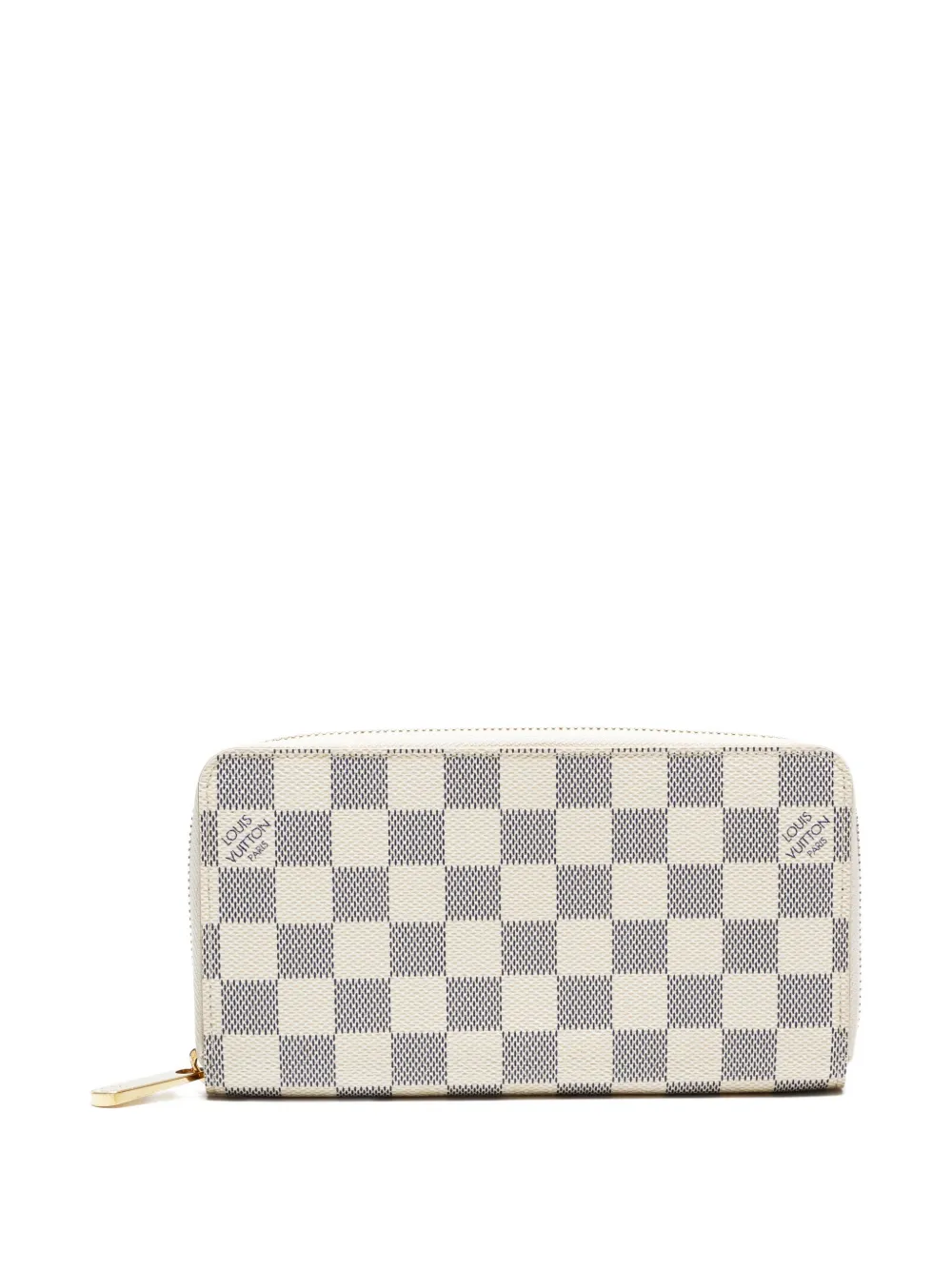 Louis Vuitton Pre-Owned 2010 Damier Azur zippy wallet | White | Image 1