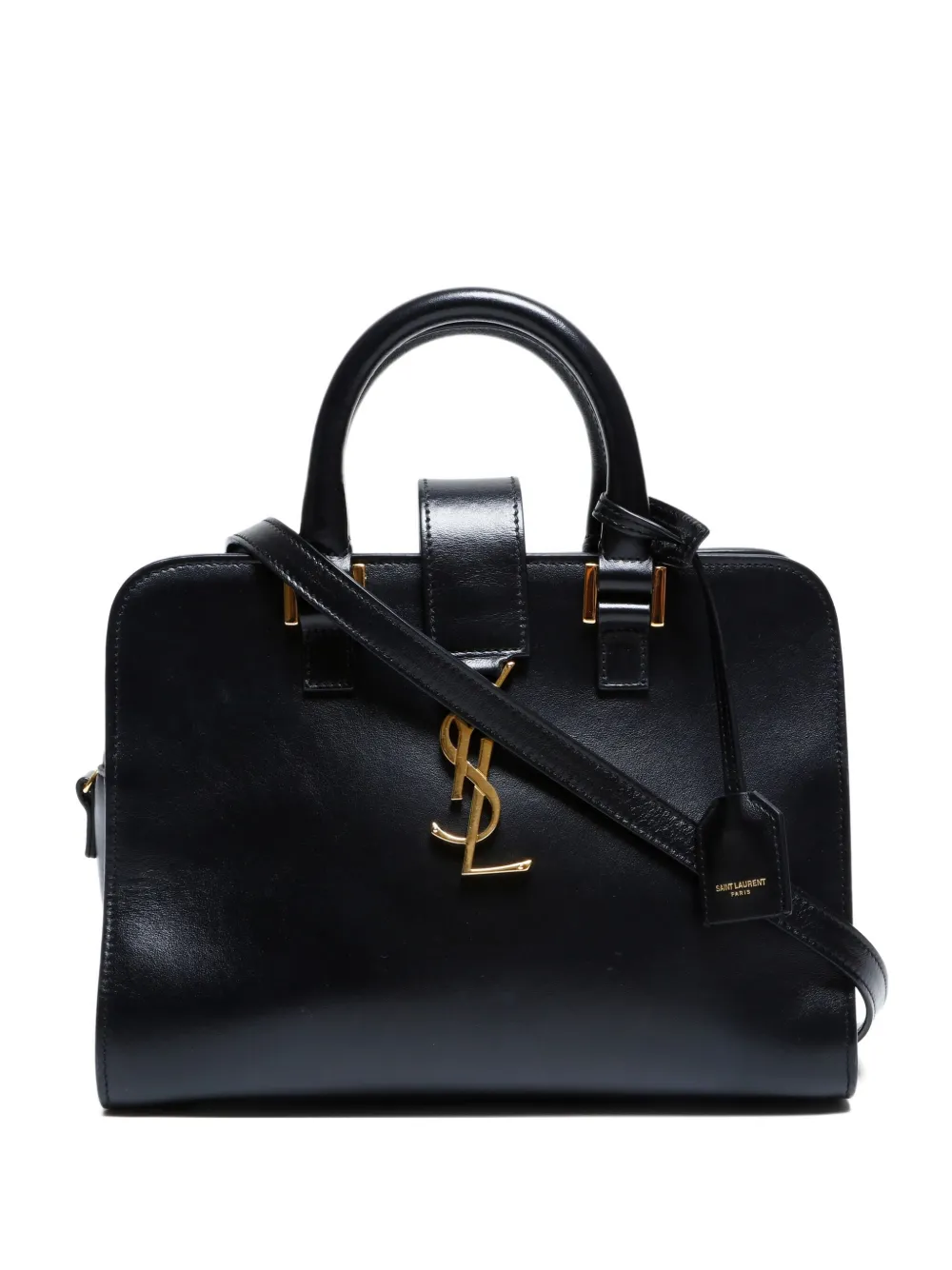 Saint Laurent Pre-Owned 2015s leather Baby Cabus bag | Black | Image 1