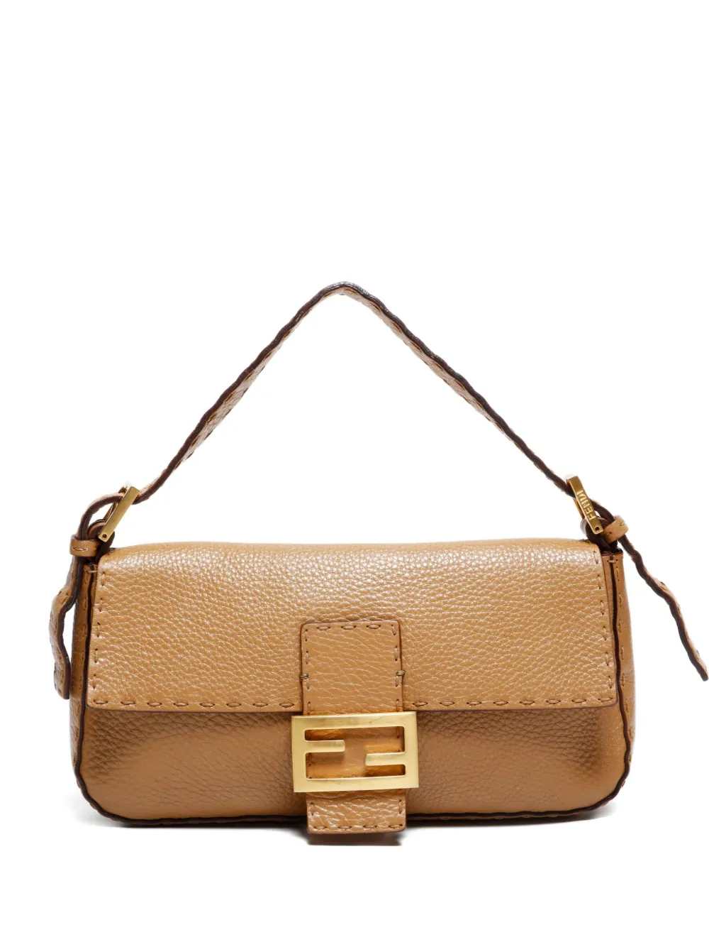 Fendi Pre-Owned 2000s Selleria Mamma Baguette bag | Neutrals | Image 1