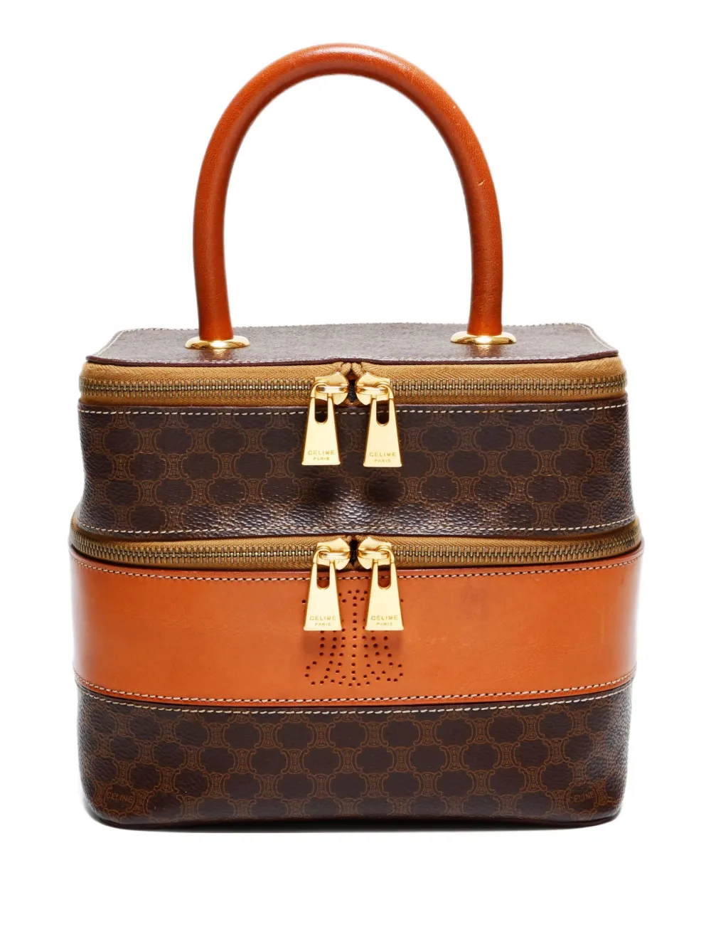 Celine Pre-Owned 1990s Vanity bag | Brown | Image 1