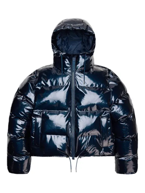 Rains high-shine puffer jacket