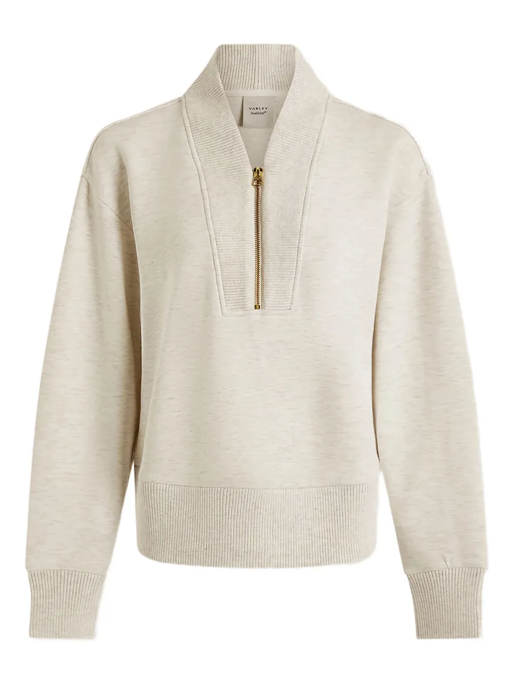 Varley half-zip sweater | White | Image 1