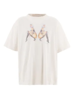SAINT MXXXXXX Dirty Pig Short Sleeve T-shirt | White | FARFETCH