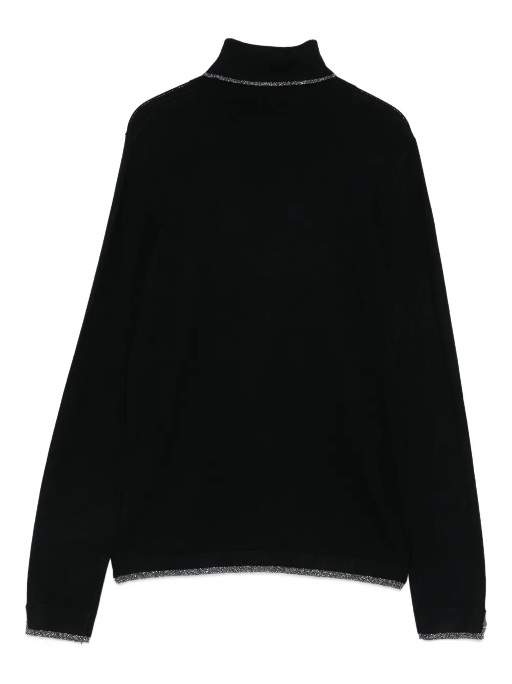 LIU JO high-neck glitter-detail jumper | Knitted Sweaters | Image 2