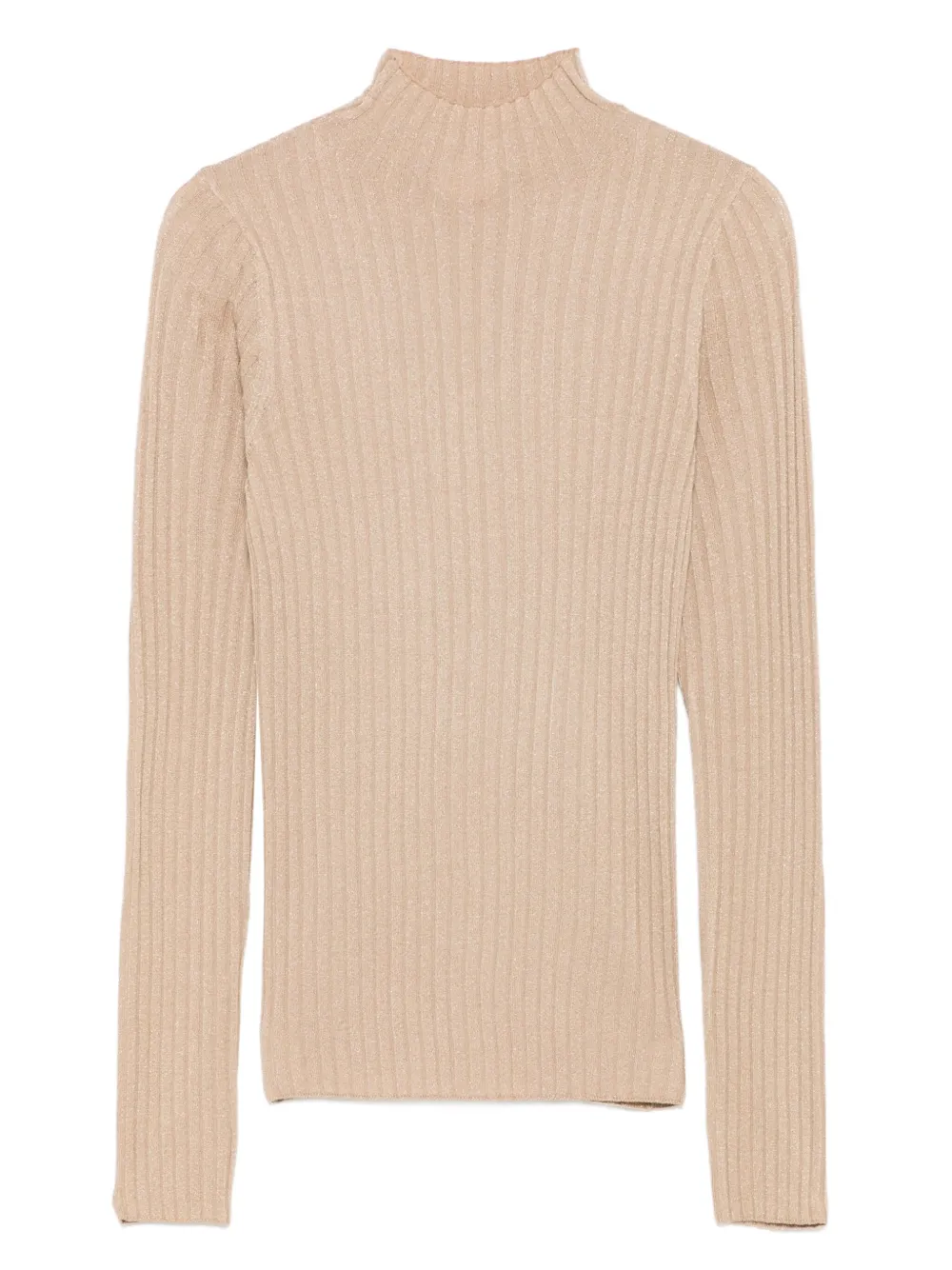 LIU JO ribbed high-neck top | Neutrals | Image 1