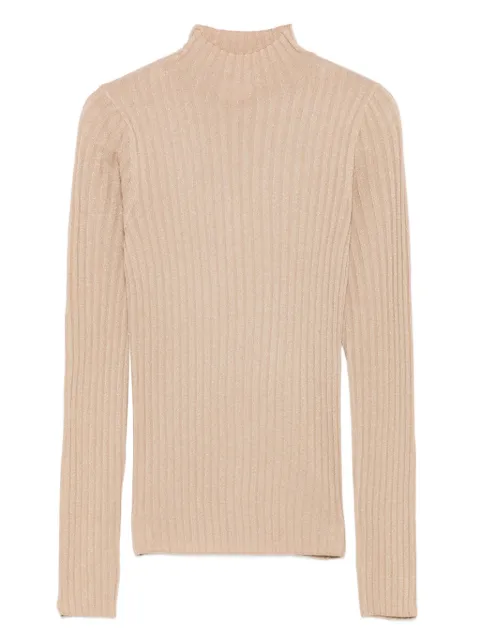 LIU JO ribbed high-neck top