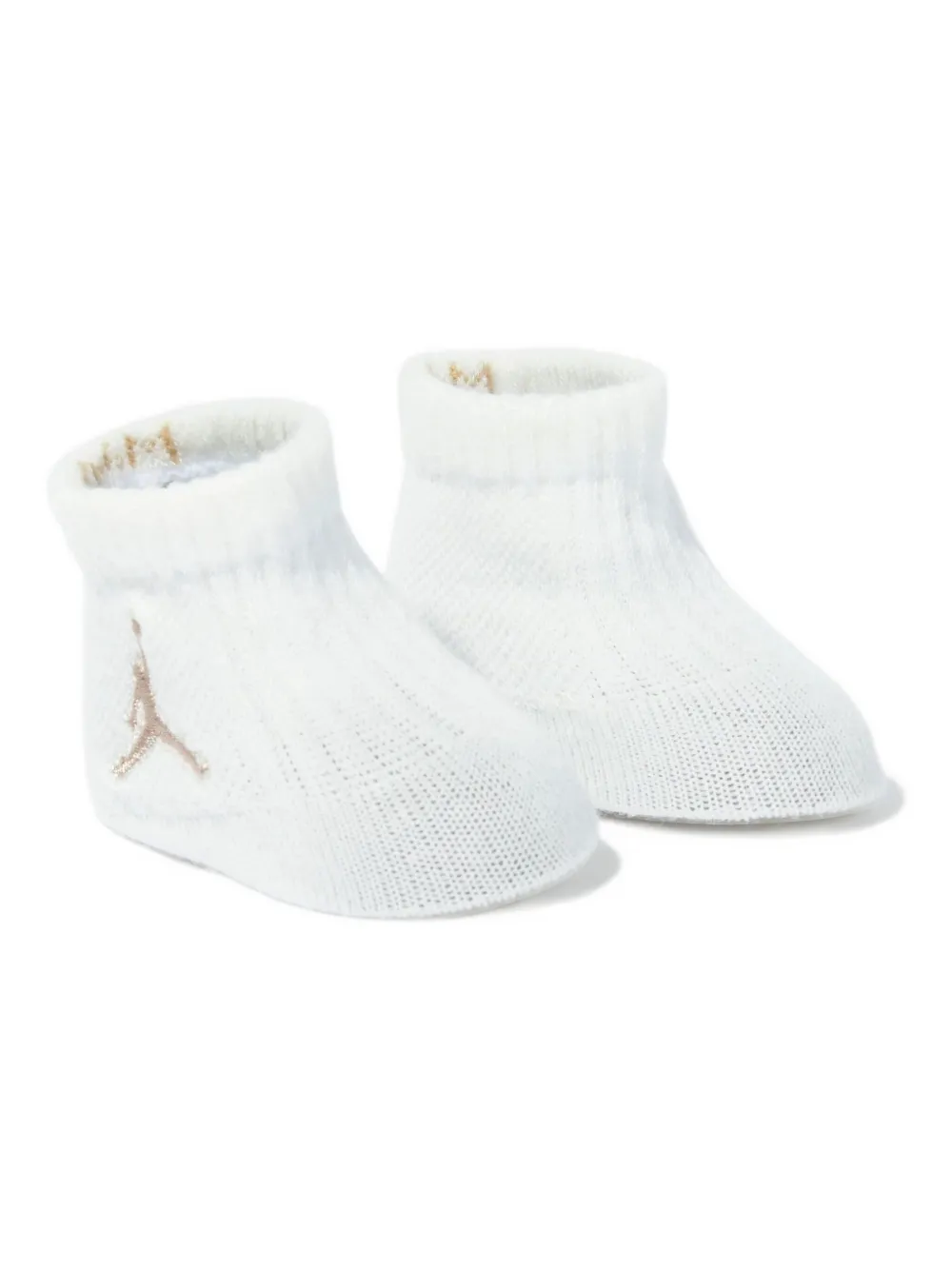 Jordan Logo Babygrow Set In White