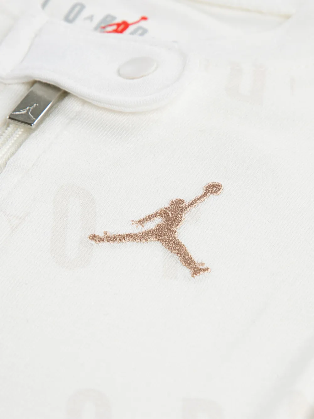 Jordan Kids Romper met logoprint Wit