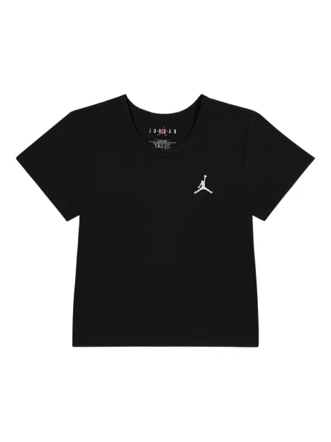 Jordan Kids logo-embroidered T-shirt