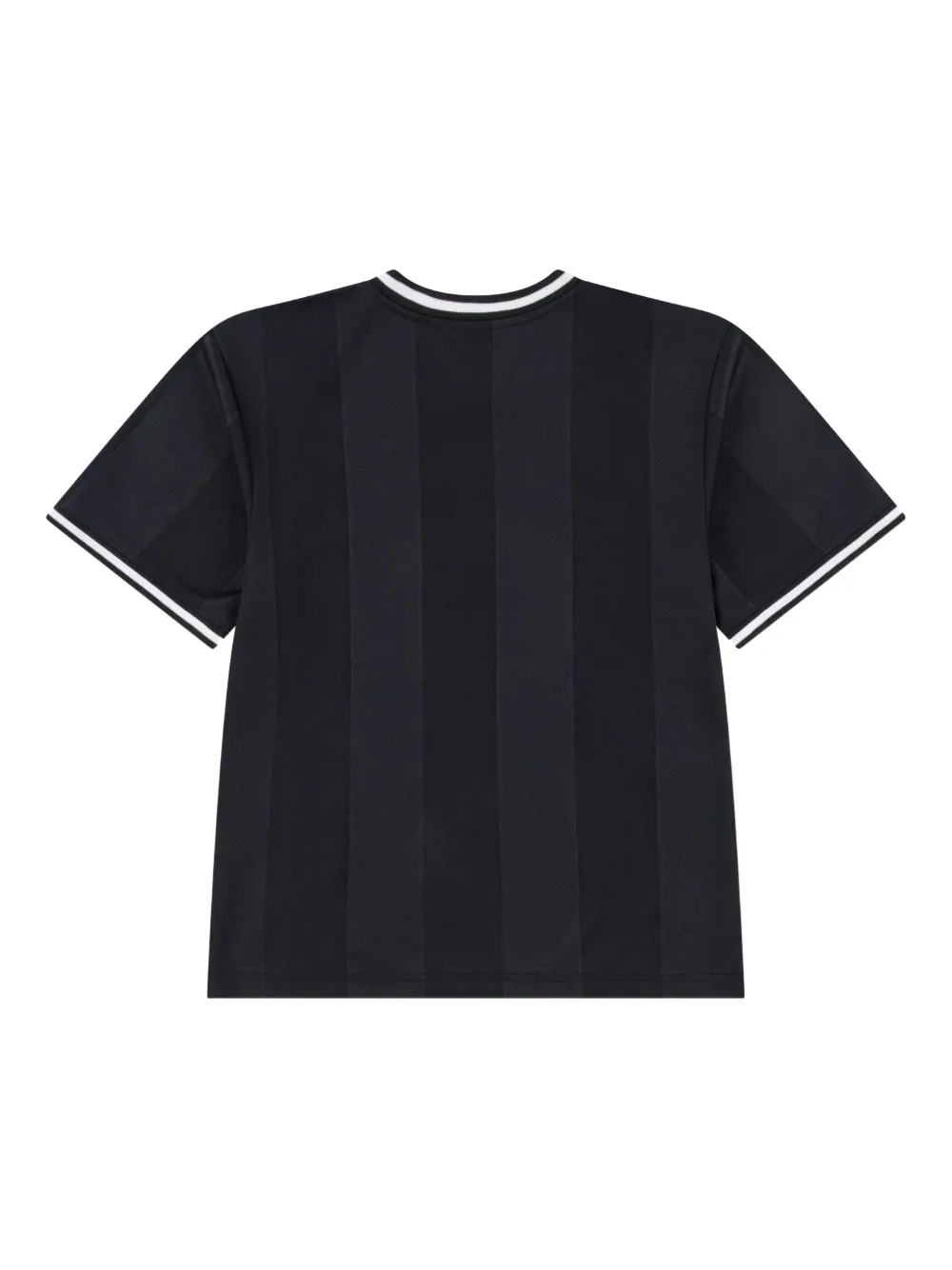 Jordan Logo-appliqué Striped T-shirt In Black