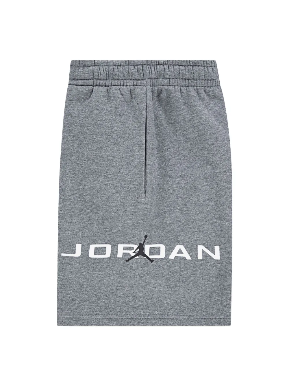Jordan Boys Mj Stretch Hbr Fleece Shorts In Gray