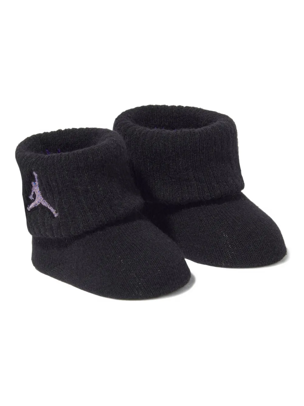 Jordan Appliqué Babygrowr Set In Black