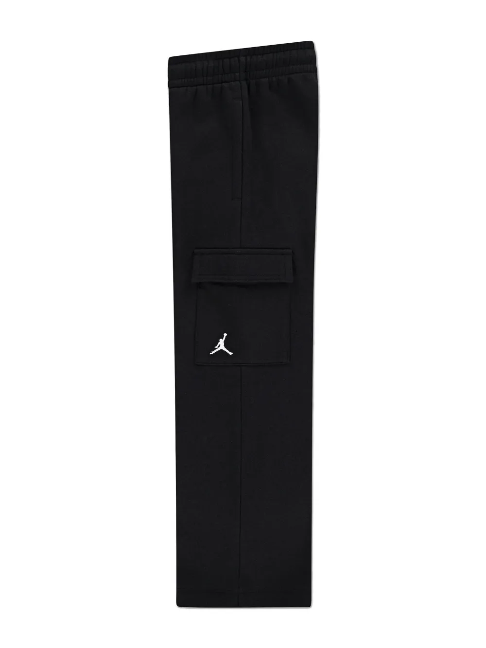 Jordan Brooklyn Logo Cargo Pants In Black