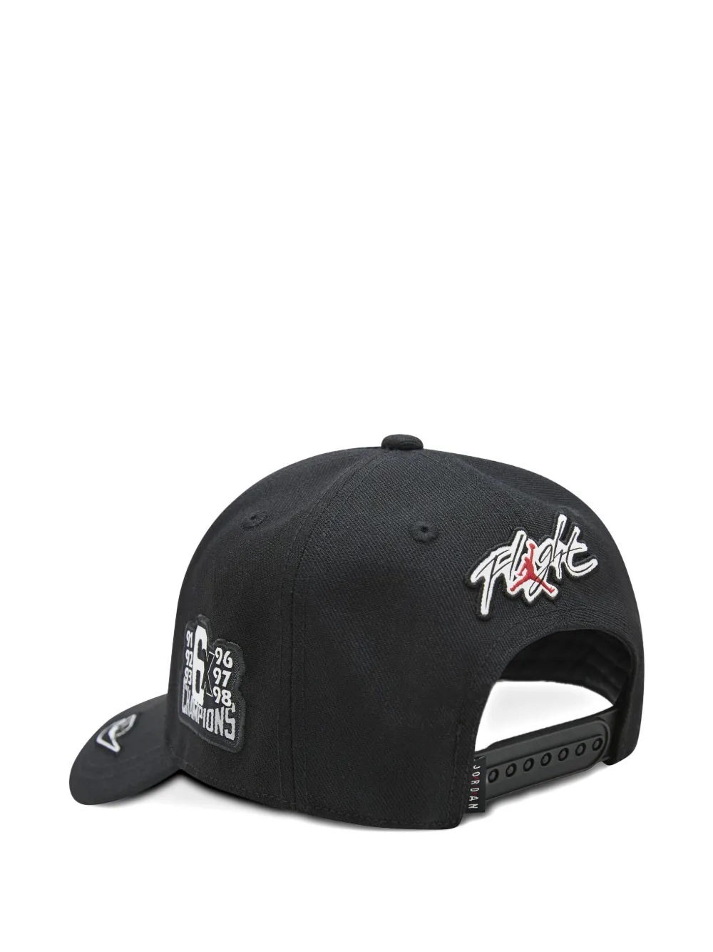 Jordan Kids embroidered logo baseball cap - Zwart