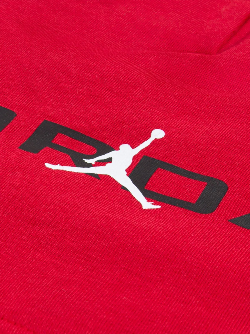 Jordan Logo-print Shorts In Red