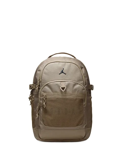 Jordan Kids logo-plaque backpack