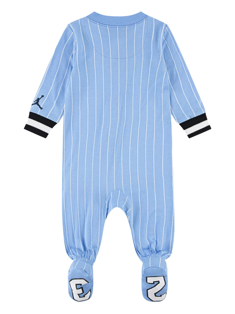 Jordan Kids striped babygrow | Babygrow Sets | Image 2