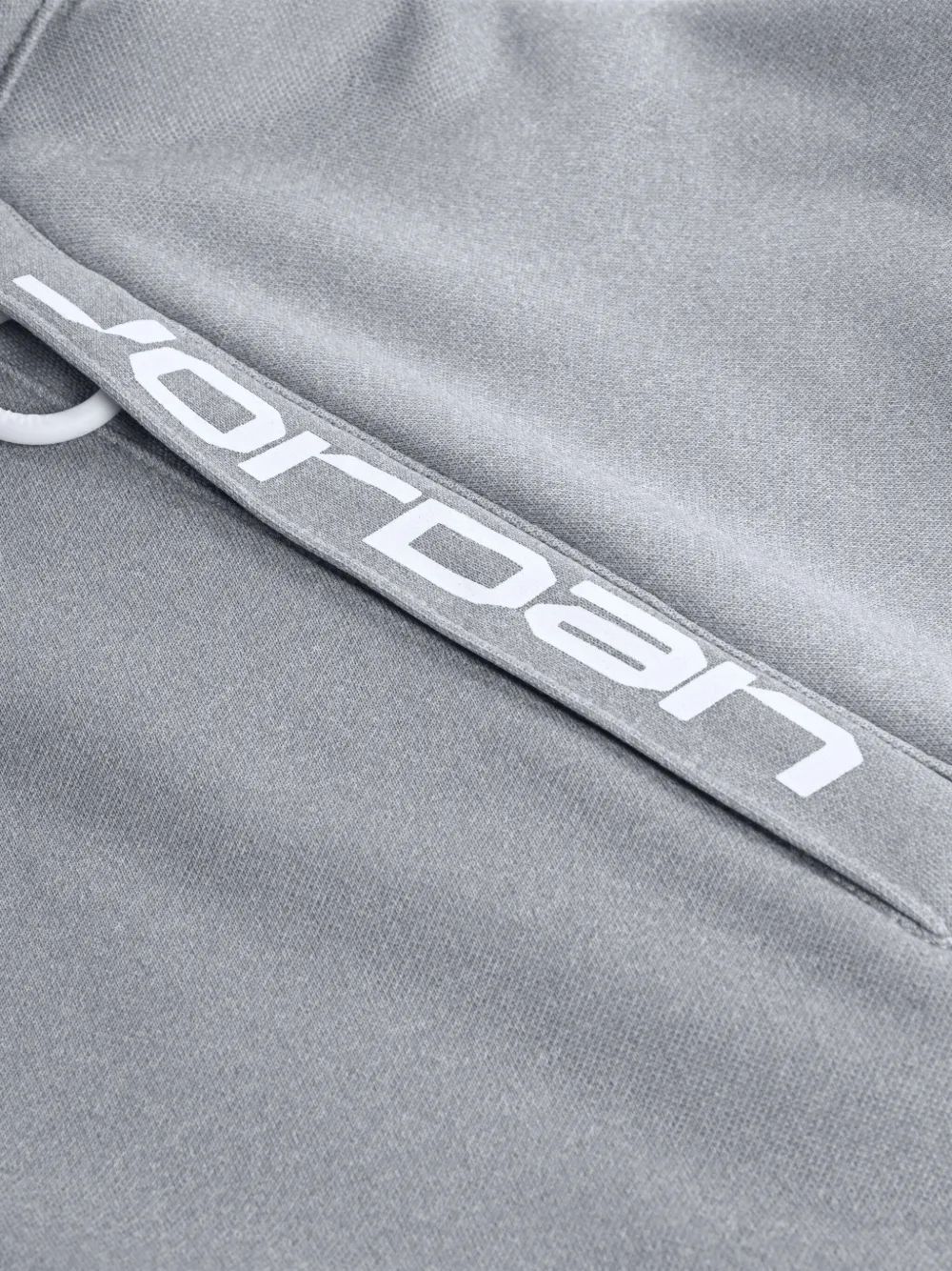 Jordan Kids Hoodie met geborduurd logo Grijs