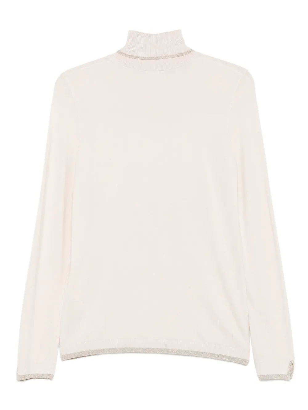 LIU JO turtleneck metallic-trimmed jumper | Knitted Sweaters | Image 2