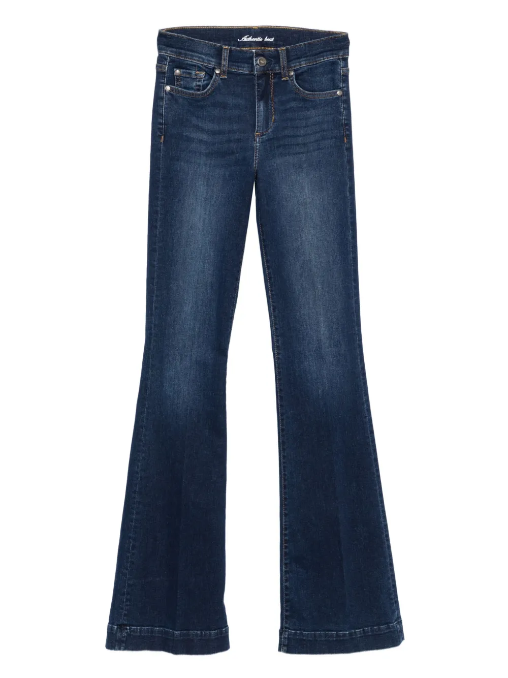 LIU JO whiskering-effect jeans | Blue | Image 1