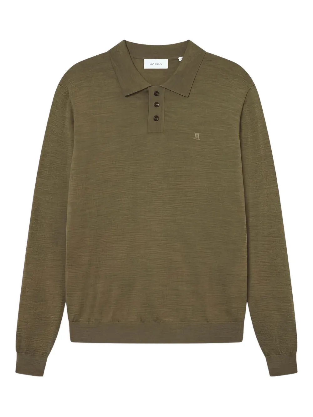 Les Deux Greyson polo-collar jumper | Green | Image 1