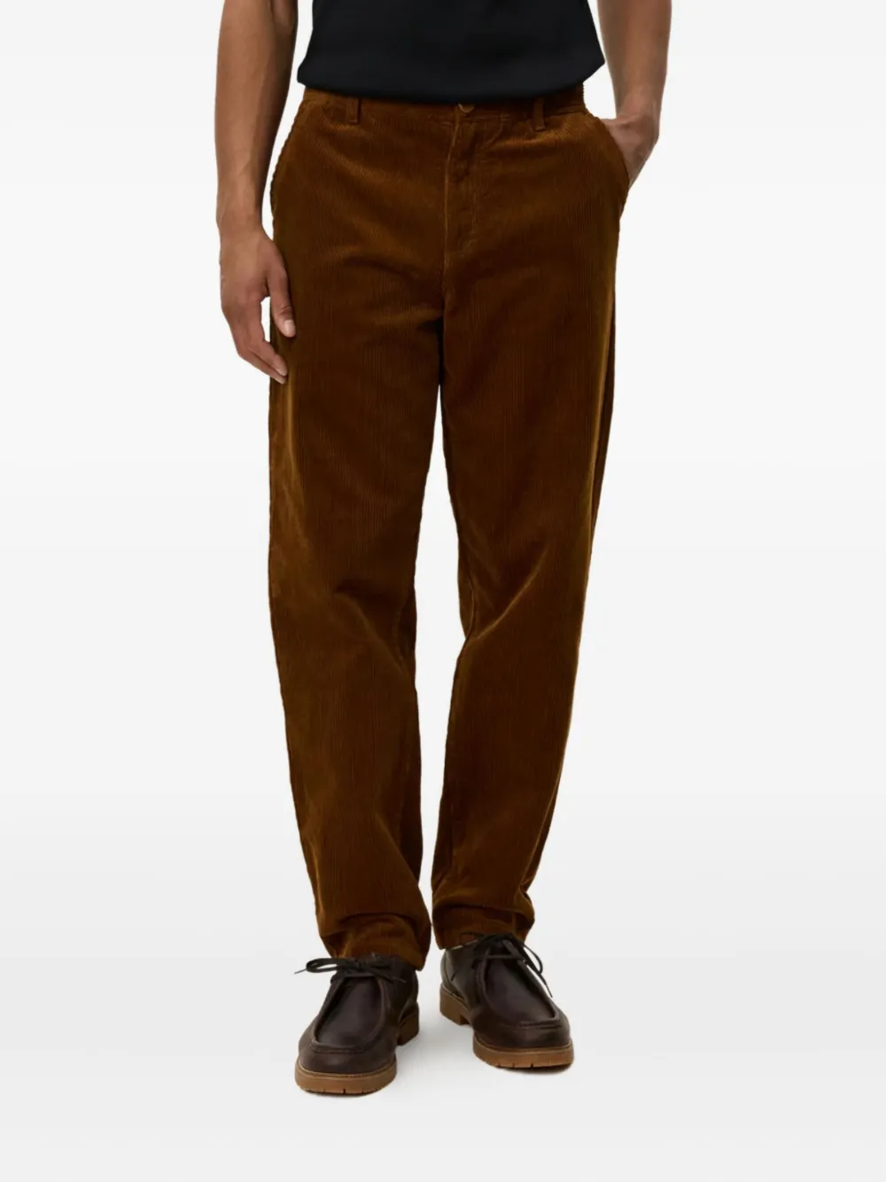 Les Deux Kody Corduroy Trousers In Animal Print