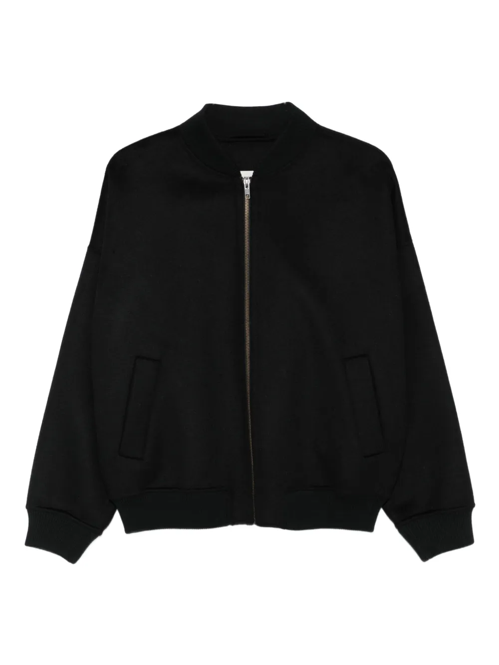 Drykorn zip-front bomber jacket | Black | Image 1
