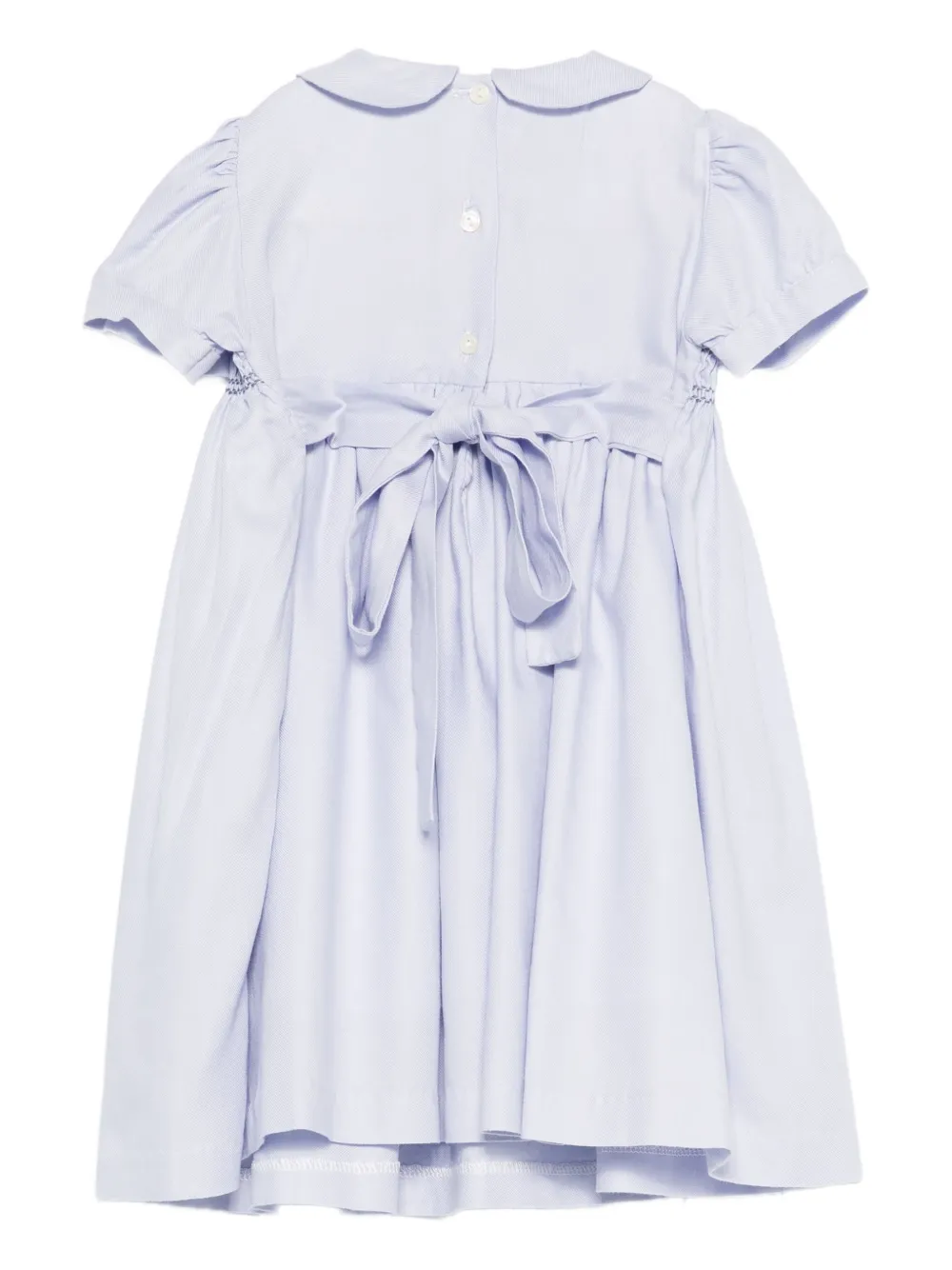 Mariella Ferrari Peter Pan-collar smocked dress | Casual Dresses | Image 2